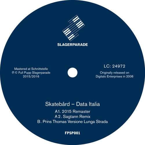 FPSP001A2 Skatebård - Data Italia (Sagtann Remix) Snippet