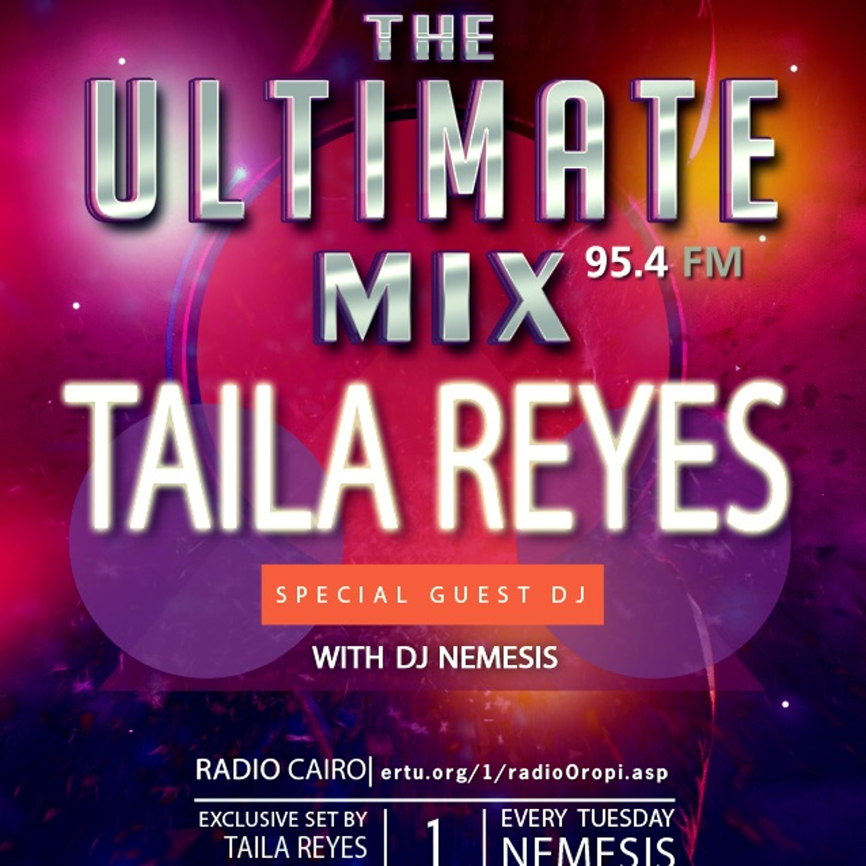 Nemesis - The Ultimate Mix Radio Show (045) 01/12/2015 (Guest Taila Reyes) episode artwork