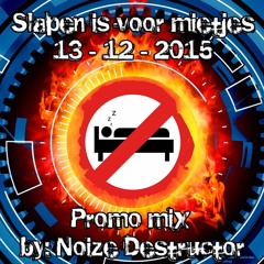 Slapen Is Voor Mietjes Promomix December 2015 by Noize Destructor