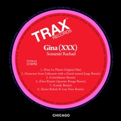Screamin' Rachael + Pour Le Plaisir - Gina (XXX) (Don Rimini Quartier Rouge Remix)