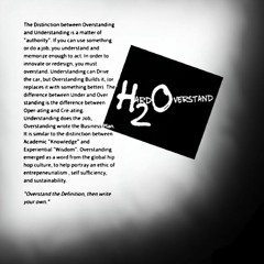 H20 (Hard to Overstand)
