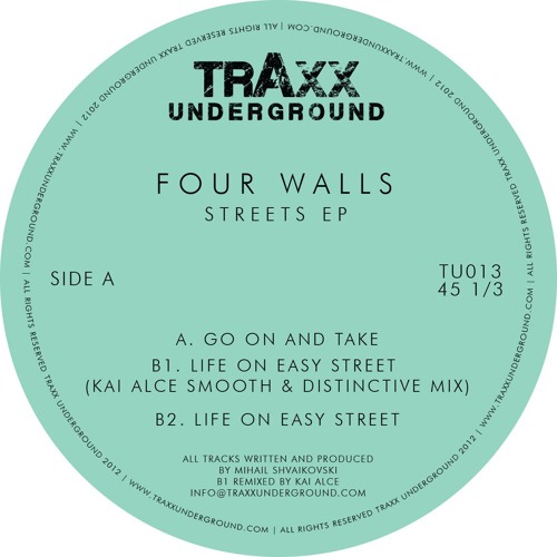 TU013 // Four Walls - Streets EP