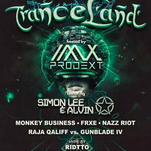 IMX ProjeXT live recording at Tranceland, Luna Bar 28th Nov 2015