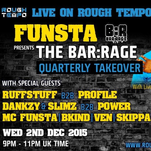 Dankzy B2b Slimz Mc's Ven & Skippa, Funsta Bar Rage Takeover