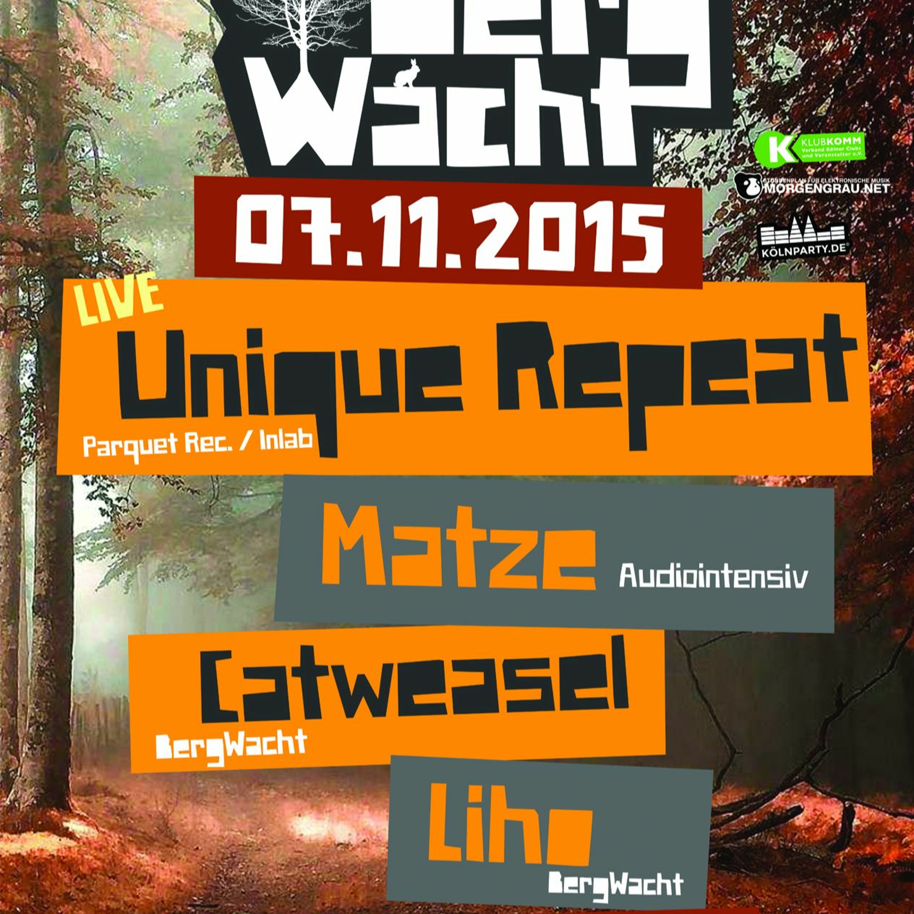 Liho @ BergWacht Artheater Cologne 07.11.2015 episode artwork