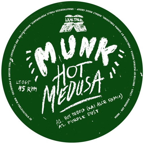 Munk - Hot Medusa (Kai Alce Remix)(12¨ - LT065, Side A1)