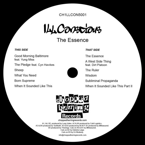 Ill Conscious - The Essence LP Snippets