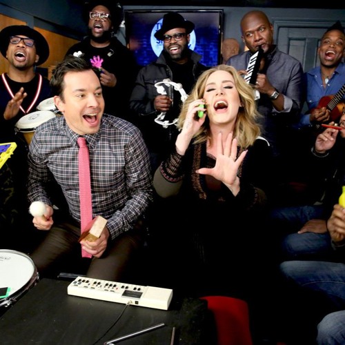 Adele,Jimmy Fallon &The Roots Sing Hello(Classroom Instruments)