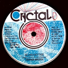 Dennis Brown "Silhouettes"/Derrick Harriott "Slave" (Crystal D) 12"