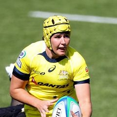 Shannon Parry after leading Australia to victory at Dubai Sevens