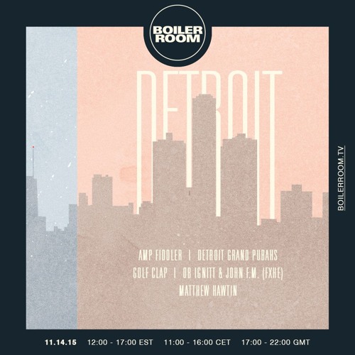 OB Ignitt & John F.M. Boiler Room Detroit DJ Set