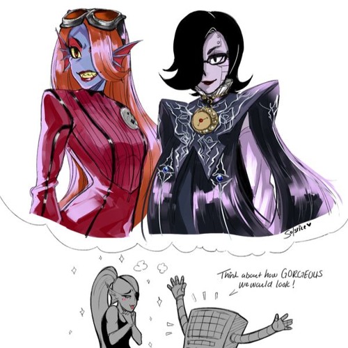 Fly Me To The Glamouroon - Undertale x Bayonetta