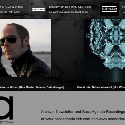 Bass Agenda 117: Interview with DAS MUSTER and DATACRASHROBOT guest mix