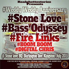 STONE LOVE BASS ODYSSEY AND FIRE LINKS AT WEDDY WEDDY 11TH ANNIVERSARY. JULY 2015