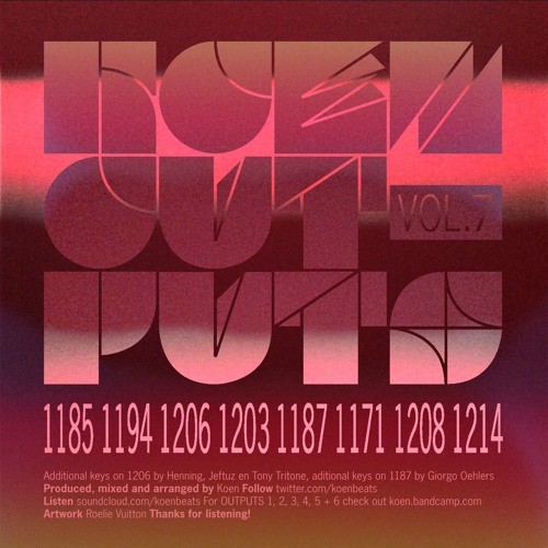 KOEN - 1203 <<< OUTPUTS 7 out now on koen.bandcamp.com >>>