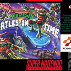 TMNT IV - Turtles In Time - Big Apple, 3 A.M.-Konami - [SNES]