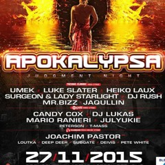 T-Mass @ Apokalypsa 40. Judgment Night, 27.11.2015/Brno/CZ
