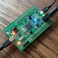 stm32f401 - saw - highpass - nanokontrol
