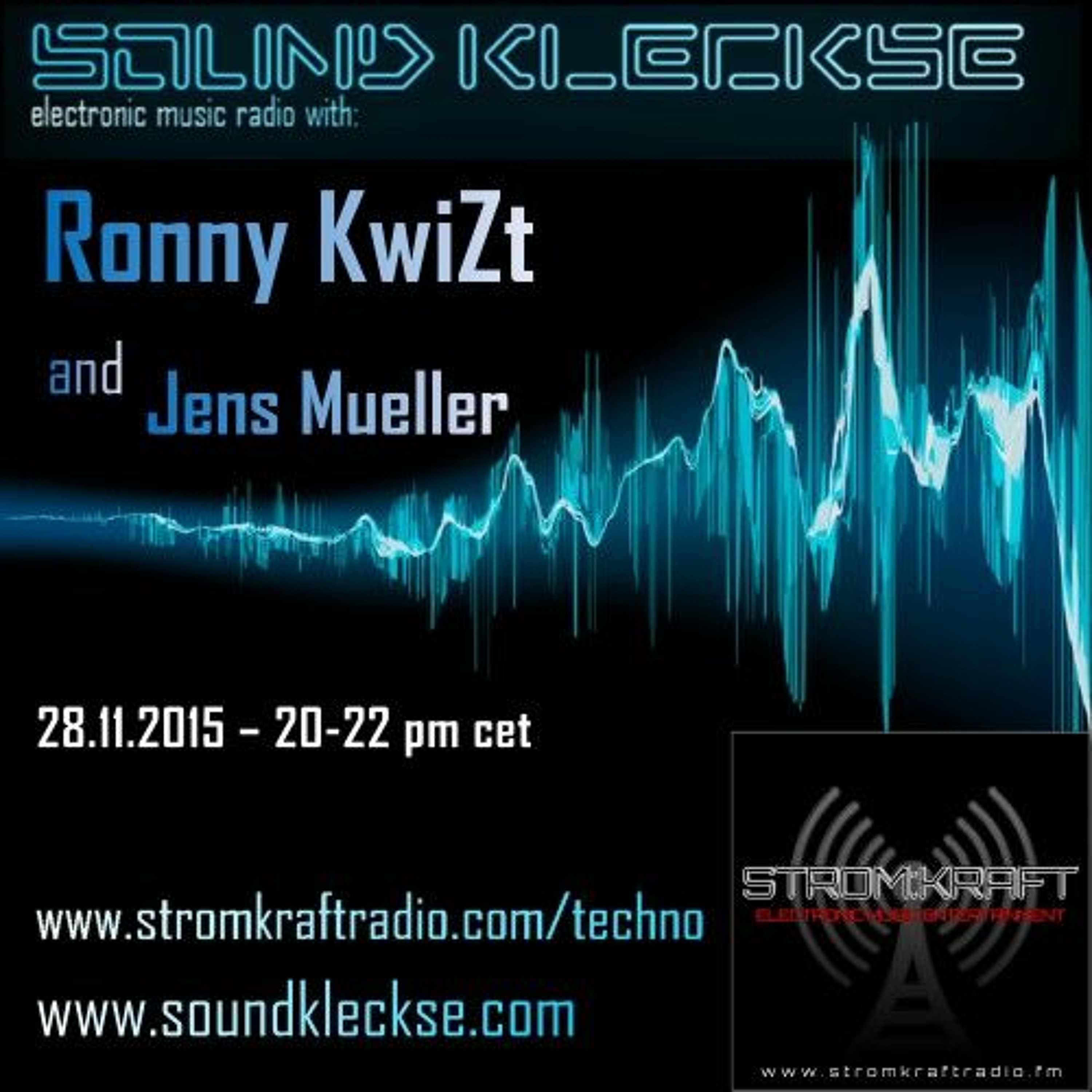 Sound Kleckse Radio Show 0161.2 - Jens Mueller - 28.11.2015 episode artwork