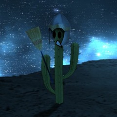 Awkward Knight Cactus - "Critical" Version