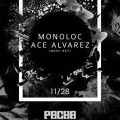 Ace Alvarez B-Day Live @ Pacha NYC November 2015