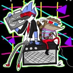 Mordecai & Rigby (Regular Show) feat. Pingu - We sing the song (Waaa Rap Remix)