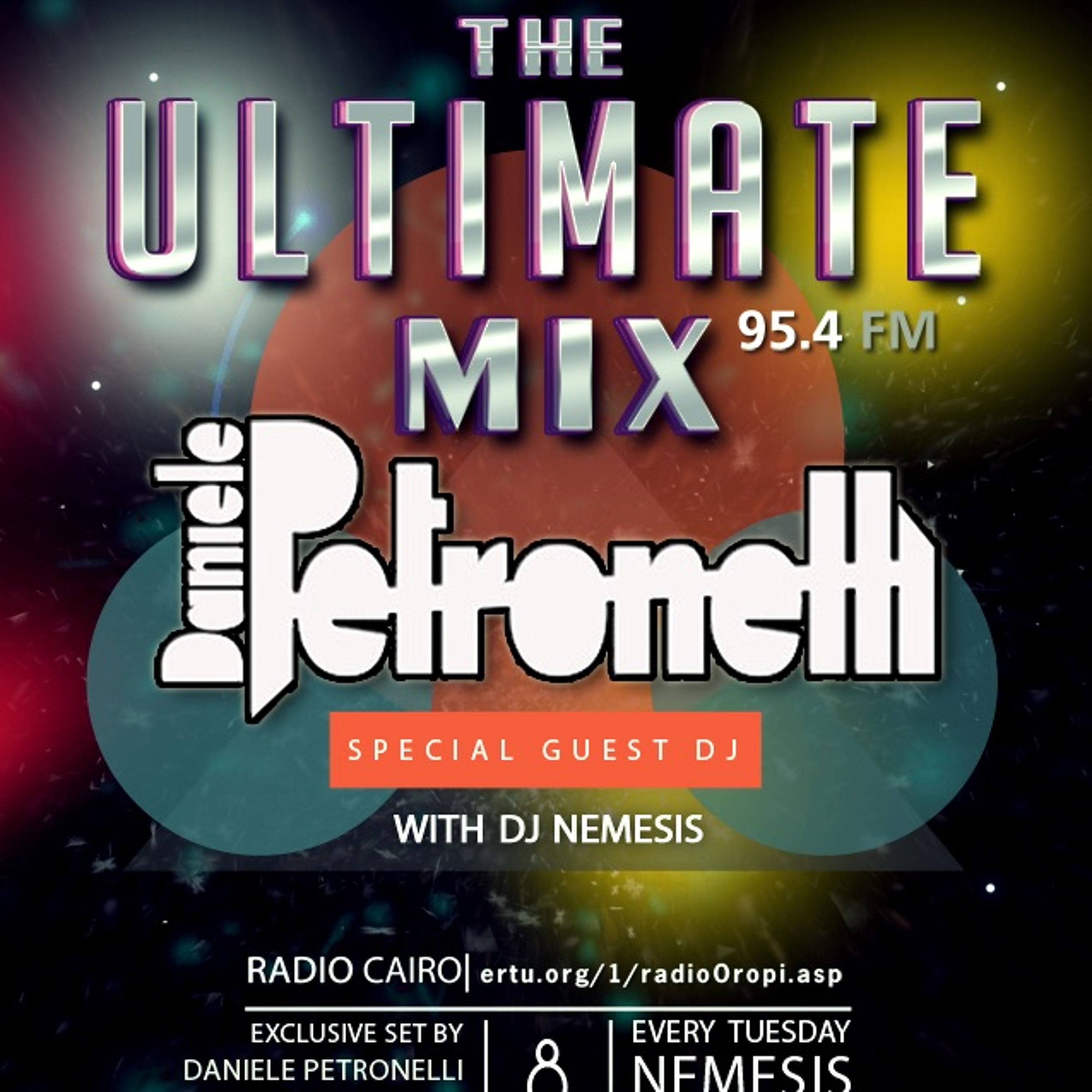 Nemesis - The Ultimate Mix Radio Show (046) 08/12/2015 (Guest Daniele Petronelli) episode artwork