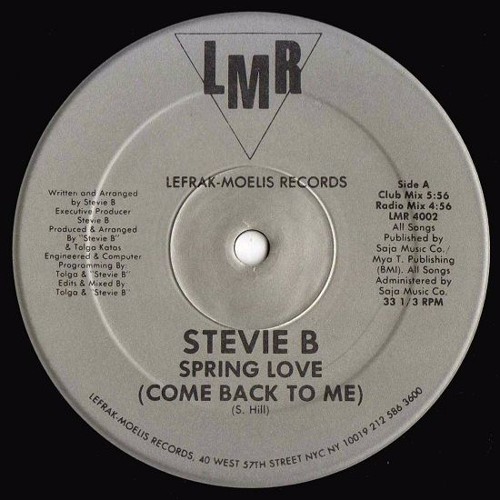 Stream STEVIE B - SPRING LOVE (promo Freestyle REMIX) By Freestyle ...