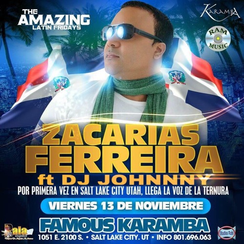 Stream Zacarias Ferreira - Me Sobran Las Palabras (Live Salt Lake City) by  Dj Johnnny | Listen online for free on SoundCloud