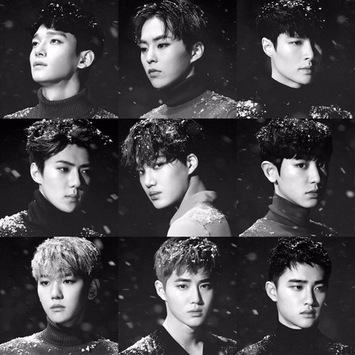 EXO - 脚印 (On the snow)( Chinese Ver. )
