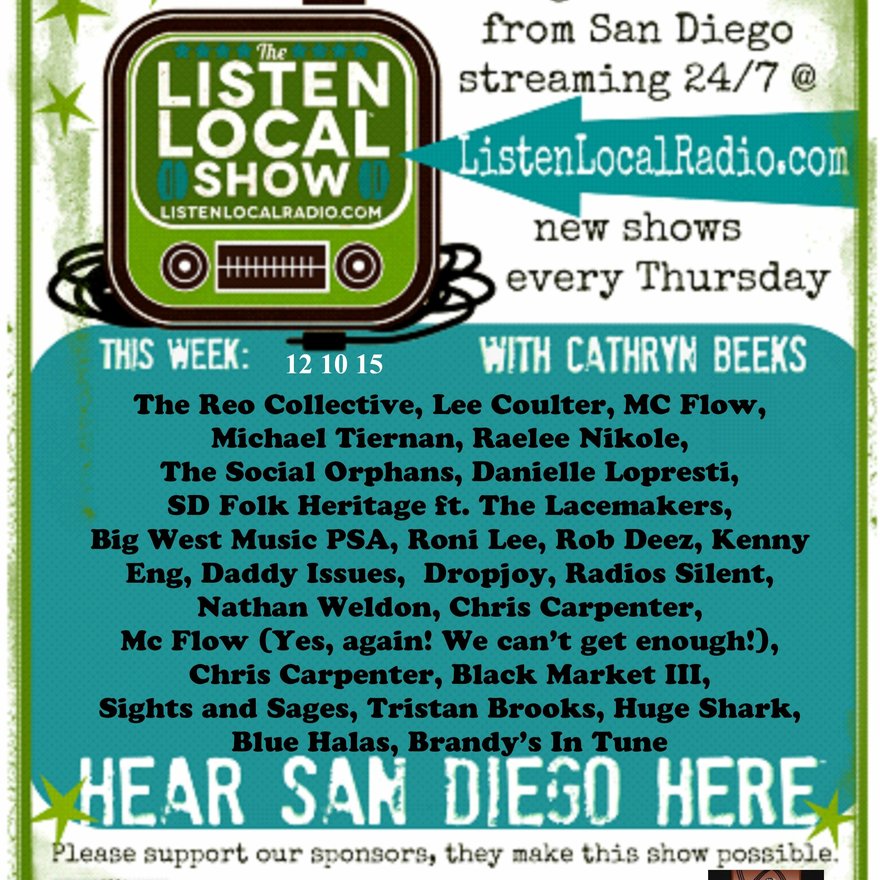 The Listen Local Show 12 10 15 PARENTAL ADVISORY episode artwork