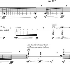 Saturation for string trio (2015)