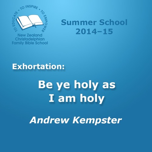 be ye holy for i am holy be ye holy for i am holy