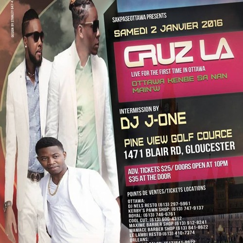 CRUZ LA ET KING FRANTZ IIVE OTTAWA 2 JANVIER 2015