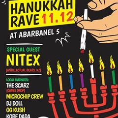 DJ DoLL - Hanukkah Rave of Ya! crew @ Abarbanel 5 , tel-aviv - 11.12.15