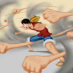 Luffy´s Fierce Attack - One Piece