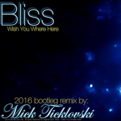 Bliss- Wish You Where Here (2016 Mick Ticklovski Bootleg Remix)FREE DOWNLOAD