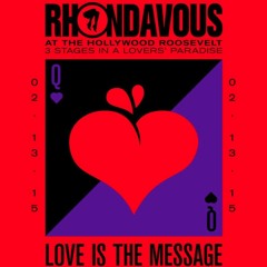 LIVE @ Rhondavous : 2.13.15 - warm up set MAXV