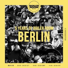 Cosmin TRG b2b Dasha Rush Boiler Room Berlin 5th Birthday DJ Set