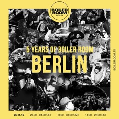 Tale Of Us Boiler Room Berlin 5th Birthday DJ Set