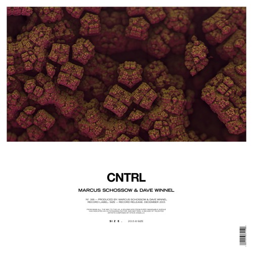 Marcus Schossow & Dave Winnel - CNTRL (Out now)