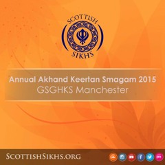 Bhai Jagjit Singh - Baras Ghanaa Maeraa Pir Ghar Aaeiaa - Manchester Smagam 2015 Sat Rensabhai