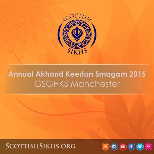 Bhai Jagpal Singh - Mus Mus Rovai Kabeer Kee Maaee - Manchester Smagam 2015 Sat Morn