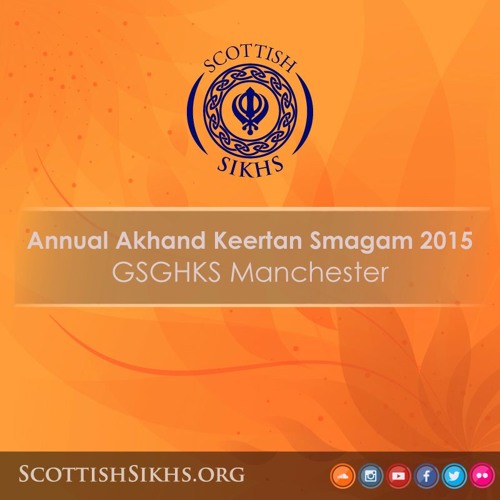 Bhai Jagjit Singh - Kin Bidh Milai Gusaaee Maerae Raam Raae - Manchester Smagam 2015 Thurs Eve