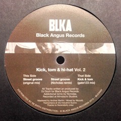 DJ Soch - Street Groove - (Nicholas remix ) BLKA002