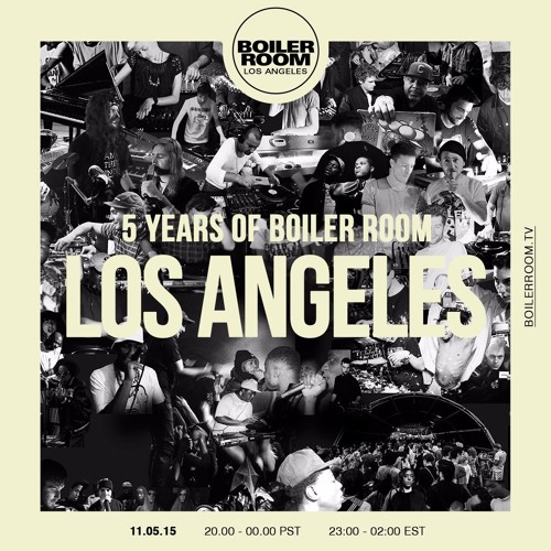 The Gaslamp Killer Boiler Room Los Angeles 5th Birthday Dj