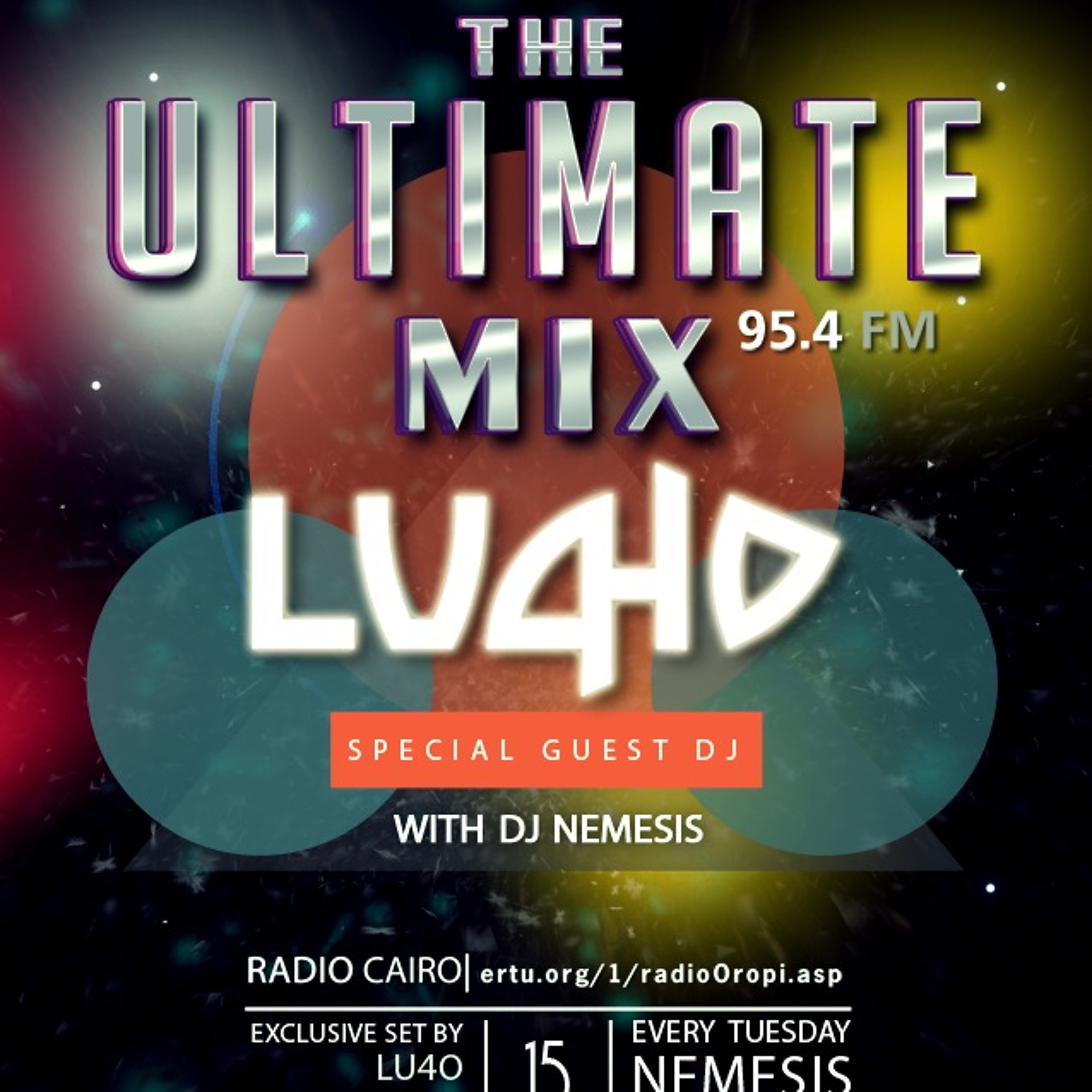 Nemesis - The Ultimate Mix Radio Show (047) 15/12/2015 (Guest Lu4o) episode artwork
