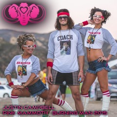 Justin Campbell - Pink Mammoth - Burning Man 2015