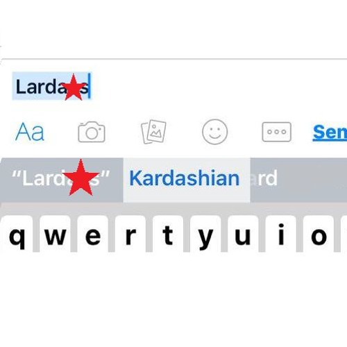 I Texted My Mom "Lardass"