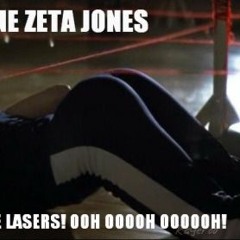 Catherine Zeta-Jones Dips Beneath Lasers